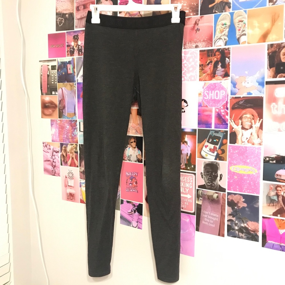 VS PINK Gray Leggings